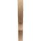 Ekena Millwork 3-inch W x 18-inch D x 24-inch H Ridgewood Rough Cedar Woodgrain TimberThane Knee Brace, Primed BRCUR03X18X24RIDRCPR - alternate 2